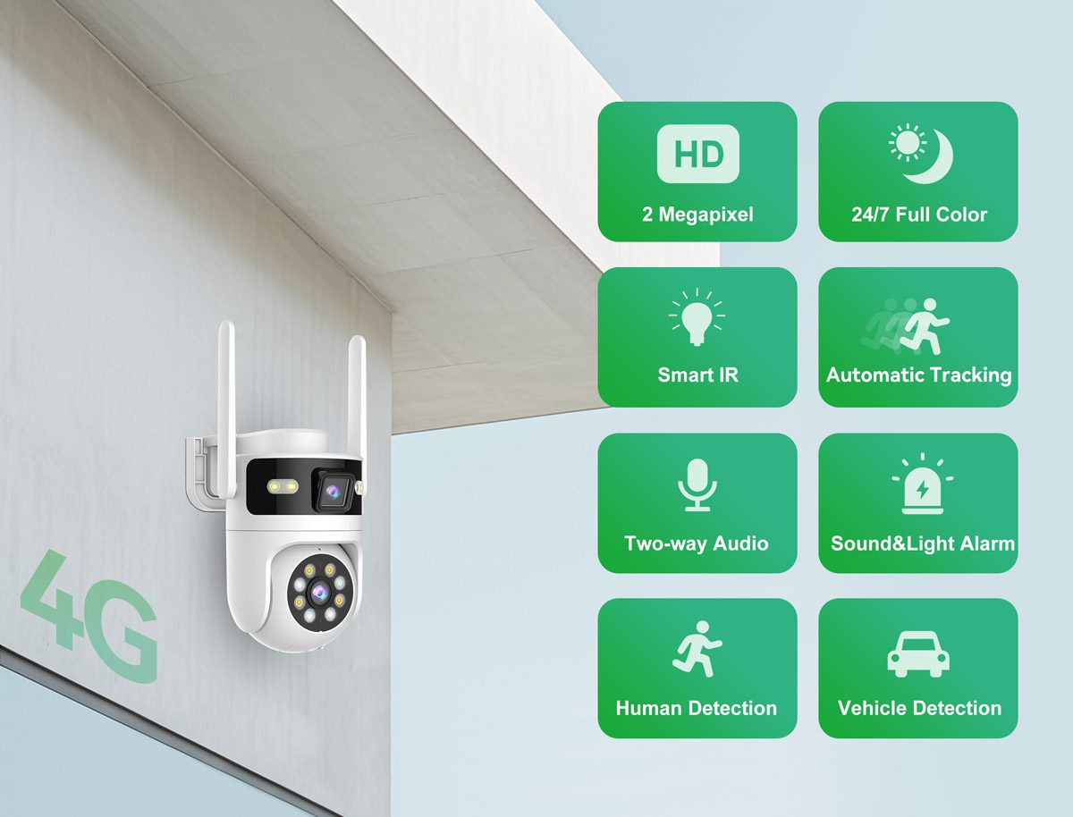 4G Network PTZ Cameras