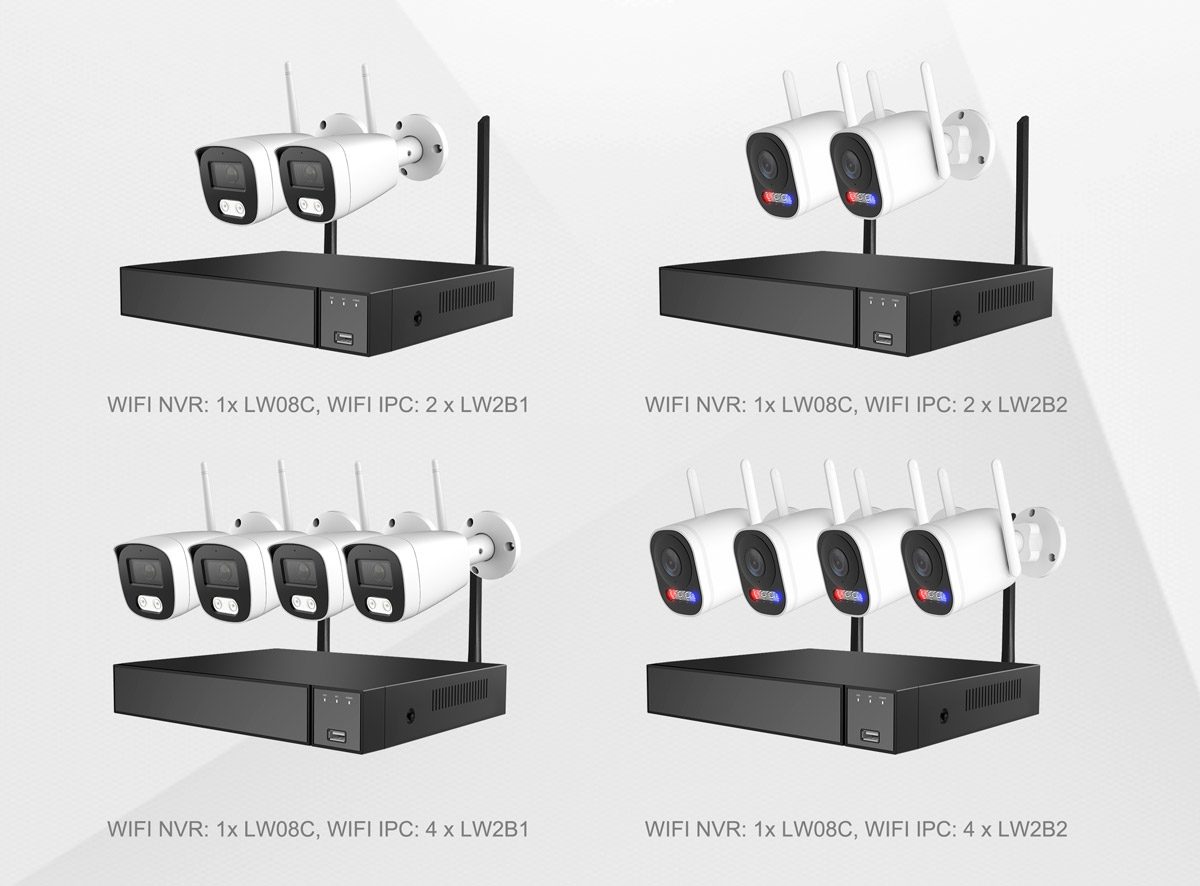 4K WiFi Smart Kits&4K Ultra HD POE kits